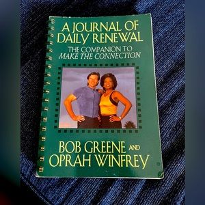 💐 Oprah’s journal of daily renewal vintage journal